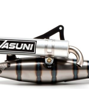 Pot d&rsquo;échappement YASUNI Carrera 16/07 Carbone – Kevlar Minarelli 70cc Homologué