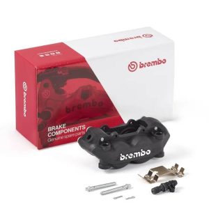 Étrier de frein avant gauche BREMBO P4 noir Ø32 mm