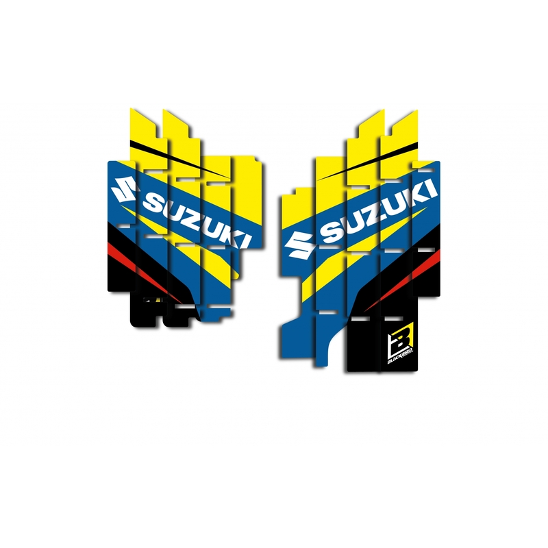 Kit déco de cache radiateur BLACKBIRD Dream Graphic 4 Suzuki RMZ
