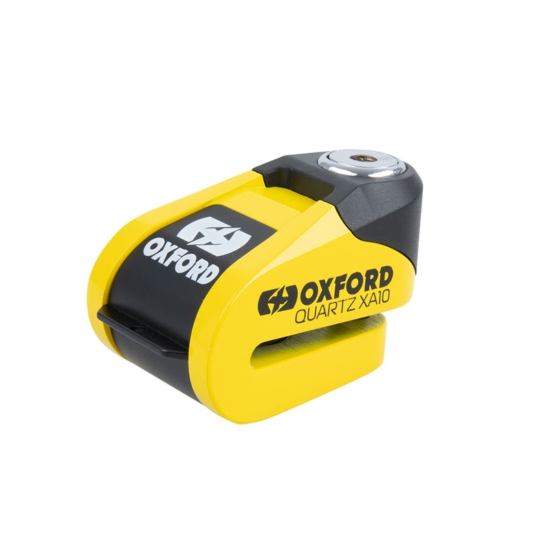 Bloque-disque alarme OXFORD XA10 – Ø10mm jaune/noir