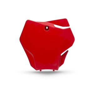 Plaque numéro frontale UFO rouge Gas Gas MC