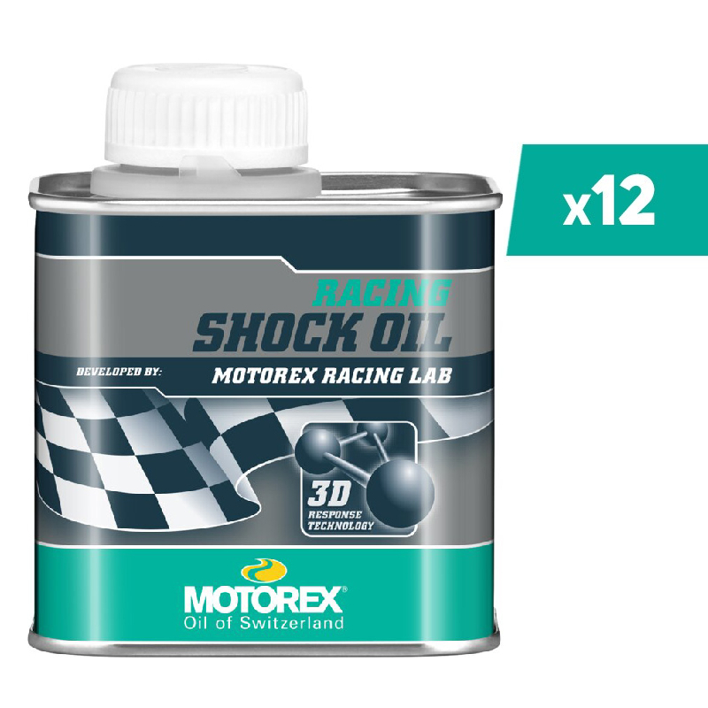 Huile d&rsquo;amortisseur MOTOREX Racing Shock Oil – 250ML