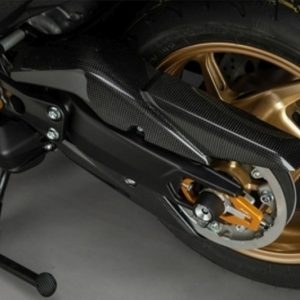 Couvre-carter LIGHTECH carbone brillant