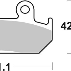Plaquettes de frein BREMBO route/sport métal fritté – 07HO21SR