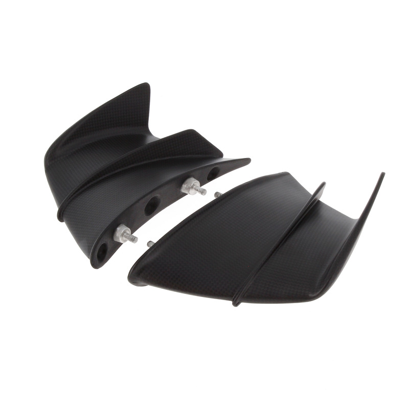 Ailerons latéraux LIGHTECH carbone mat