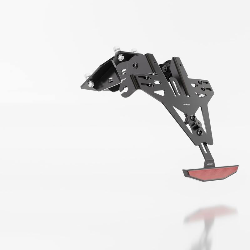 Support de plaque HIGHSIDER pro Akron-RS – Ducati – sans feu arrière