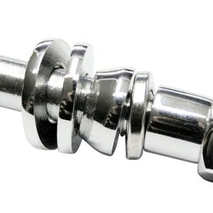 Adaptateur de rétroviseur HIGHSIDER pro M10x1,25mm chromé – Harley Davidson