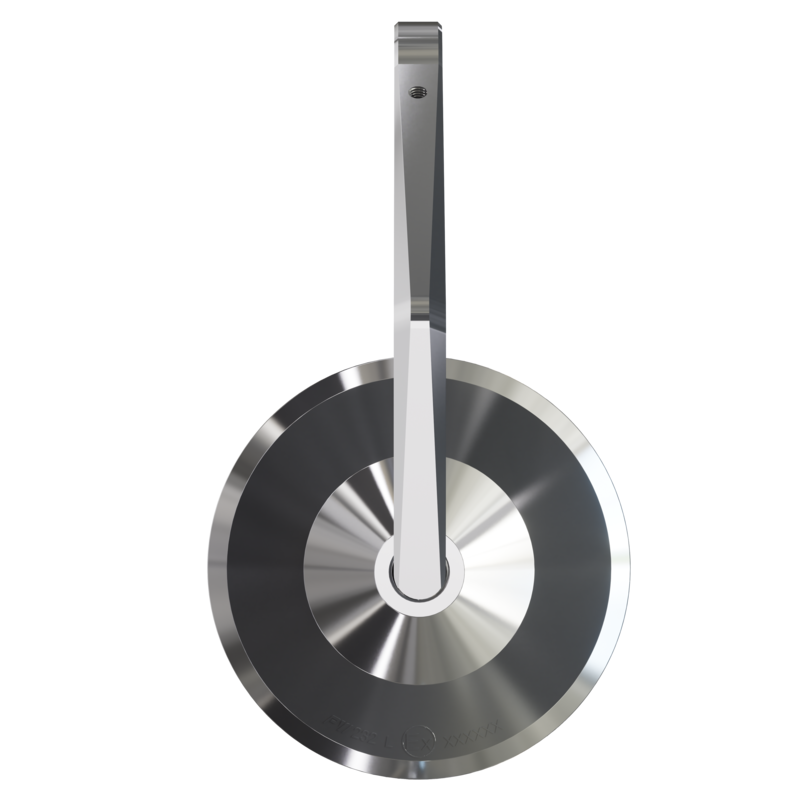 Rétroviseur embout de guidon HIGHSIDER pro Montana – chromé