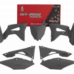 Kit plastiques RACETECH Revolution – Quantum Grey Honda CRF