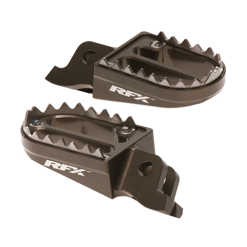 Repose-pieds RFX Pro Series Shark Teeth – magnésium