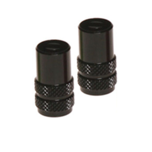 Capuchons de valve RFX Sport Series avec clé de valve 2pcs – noir