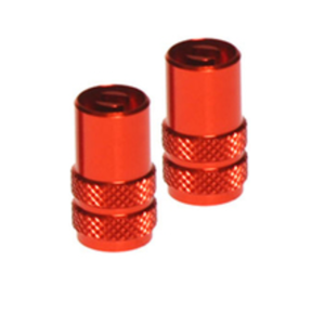Capuchons de valve RFX Sport Series avec clé de valve 2pcs – orange