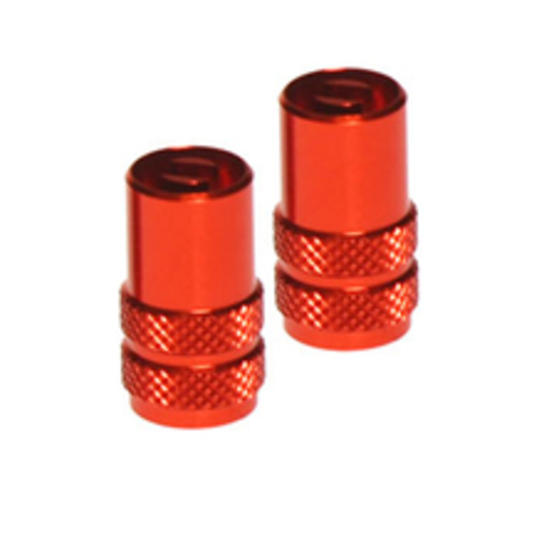 Capuchons de valve RFX Sport Series avec clé de valve 2pcs – orange