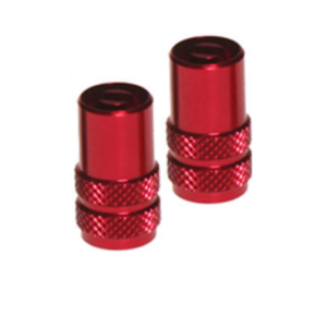 Capuchons de valve RFX Sport Series avec clé de valve 2pcs – rouge