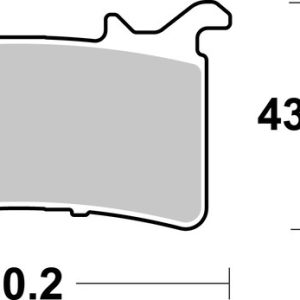 Plaquettes de frein BREMBO carbone céramique – 07GR99RC