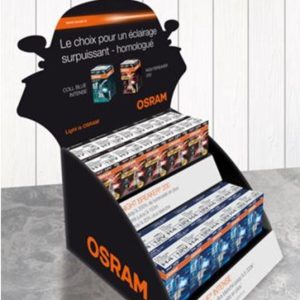 Présentoir de comptoir OSRAM NB200 + CBN