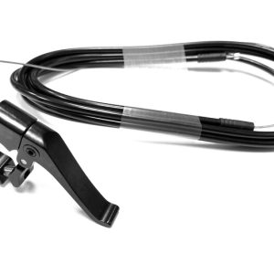 Levier de tige de selle télescopique verticale V BIKE + tube + câble