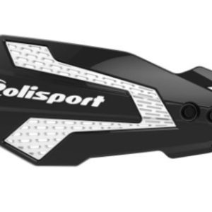 Protège-mains POLISPORT MX Flow – noir/blanc