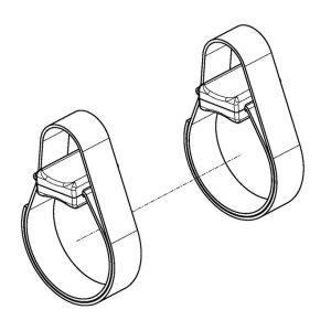 Adaptateurs pour les batteries auxiliaires POLINI E-Bike