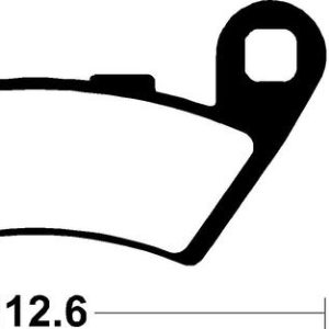 Plaquettes de frein TECNIUM Performance métal fritté – MF444