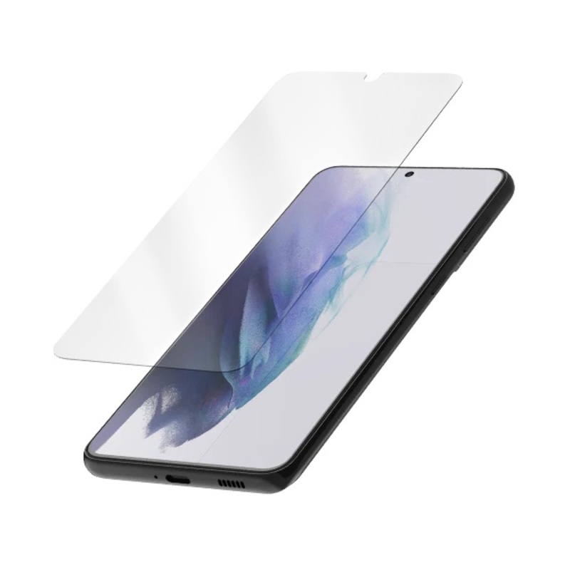 Protection d&rsquo;écran QUAD LOCK verre trempé – Samsung Galaxy S21+