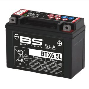 Batterie BS BATTERY SLA sans entretien activée usine – BTX6.5L