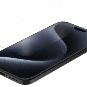 Protection d&rsquo;écran QUAD LOCK verre trempé – iPhone 15 Plus/15 Pro Max