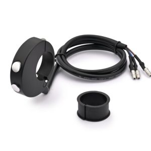 Commodo DAYTONA CNC 2 boutons pour compteur Velona – noir