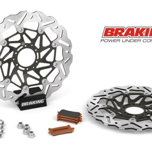 Kit Disque de frein Oversize BRAKING Wave flottant – 320 OKWK12