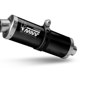 Silencieux MIVV Oval acier noir