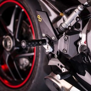 Commandes reculées réglables LIGHTECH repliables – sélection inversée