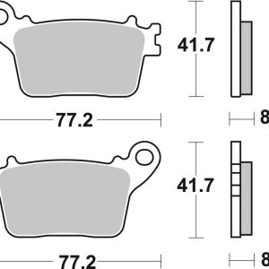 Plaquettes de frein BREMBO carbone céramique – 07HO5907