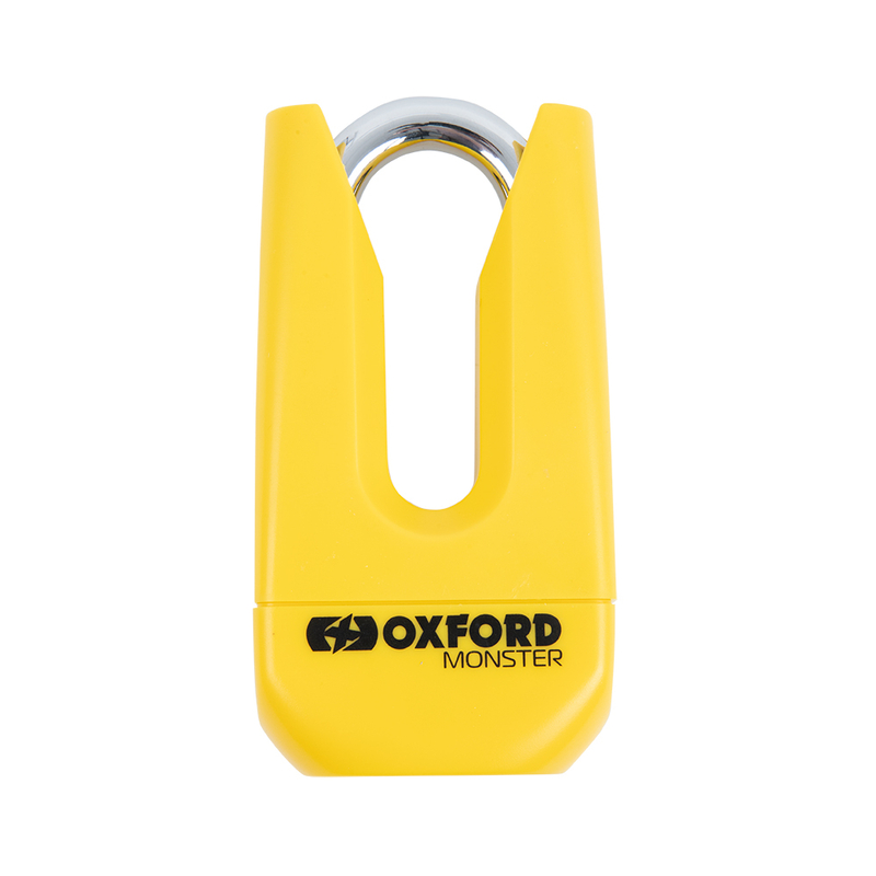 Bloque disque OXFORD Monster – jaune – homologué Sold Secure Gold