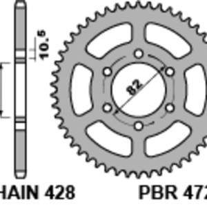 Couronne PBR Acier Standard – 428