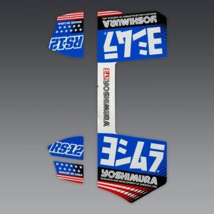 Jeu de stickers YOSHIMURA RS-12