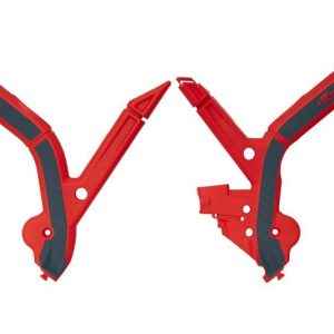 Protections de cadre RACETECH – rouge/noir