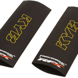 Protection de fourche supérieure RFX Race Series Forkshrink logo KYB – jaune