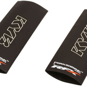 Protection de fourche supérieure RFX Race Series Forkshrink logo KYB – blanc