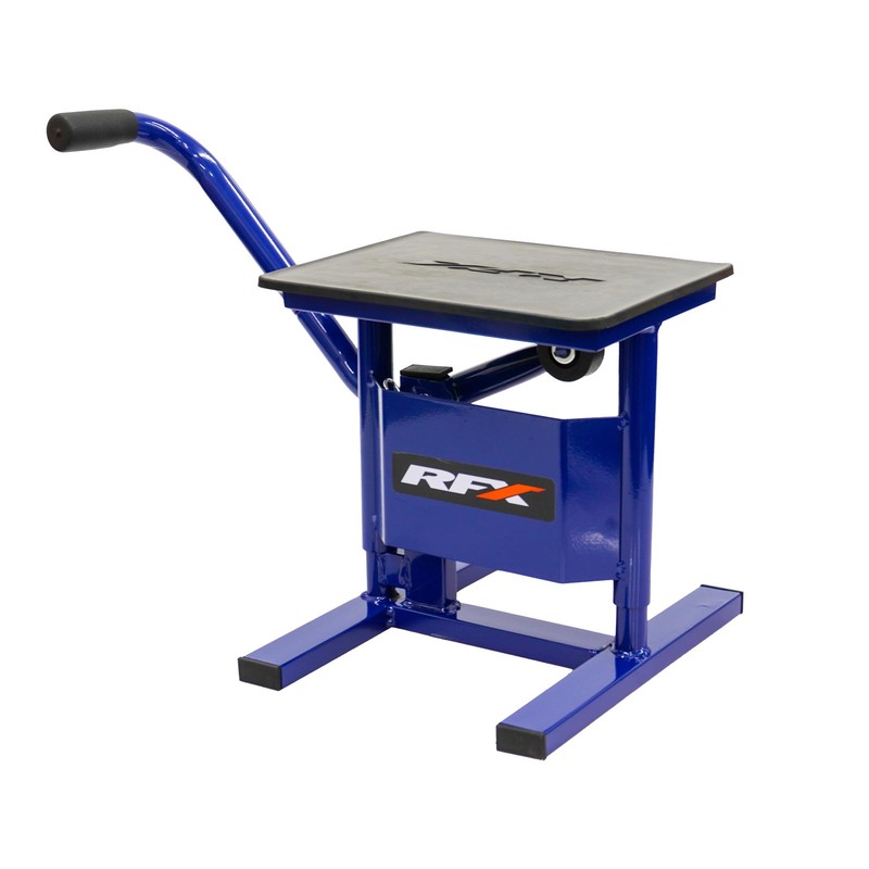 Lève-moto RFX Pro Series mono-pilier en H – bleu