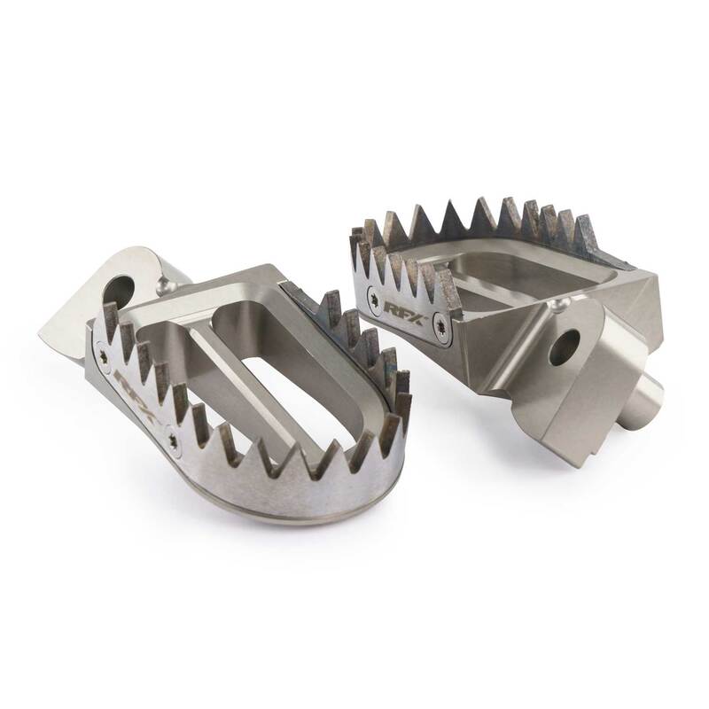 Repose-pieds RFX Pro Series titane/aluminium