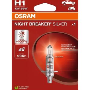 Ampoule OSRAM Night Breaker Silver H1 12V /55W – X1