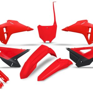 Kit plastiques complet avec protections de fourche UFO – couleur OEM