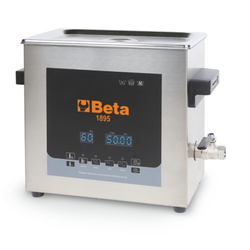 Bac à ultrasons BETA avec fonction spéciale de dégazage – 13L