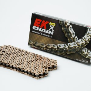 Chaine de transmission EK CHAIN 530 SRX2 – Joints Qx-Ring – attache à riveter