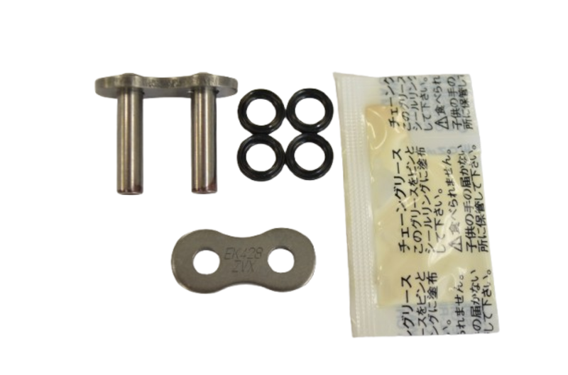 Attache de chaine EK CHAIN 428 ZVX – Joints Qx-Ring – attache à riveter