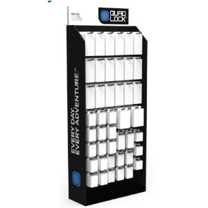 Présentoir carton QUAD LOCK – anglais
