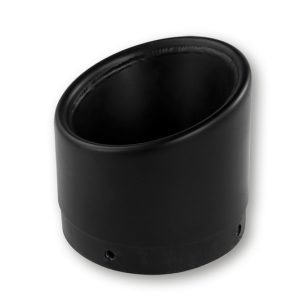 IXIL IRONHEAD Endcap Slashed, Black Ø 88mm