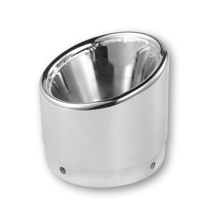 IXIL IRONHEAD Endcap Slashed, Crome Ø112mm