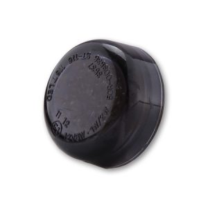 Feu arrière LED HIGHSIDER smart Micro Disc homologué – verre fumé – l&rsquo;unité