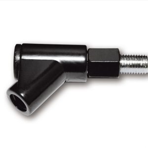 Adaptateur miroir HIGHSIDER smart M10 x 1,25 mm filetage à droit – noir